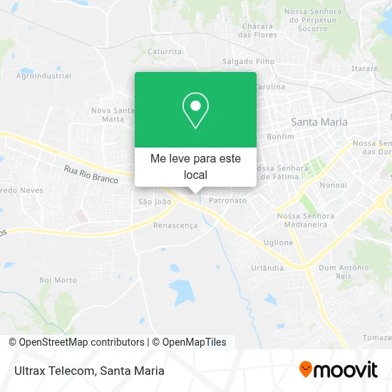 Ultrax Telecom mapa