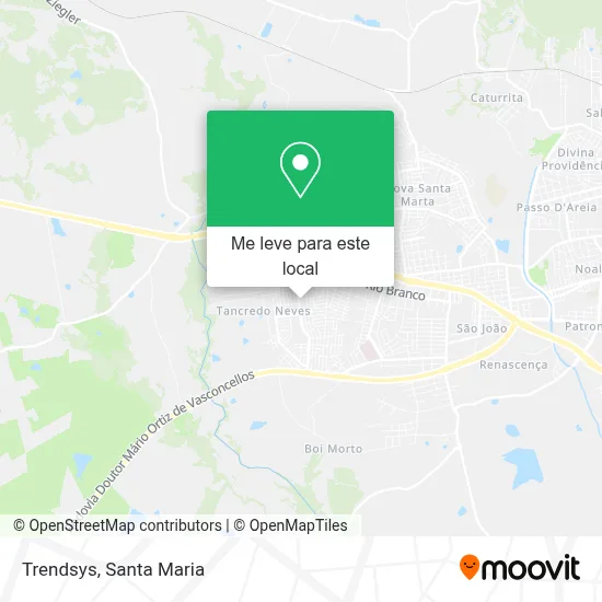 Trendsys mapa