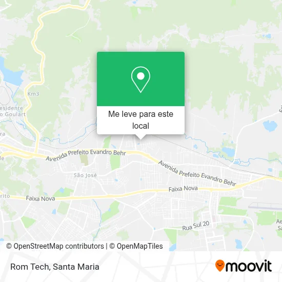 Rom Tech mapa
