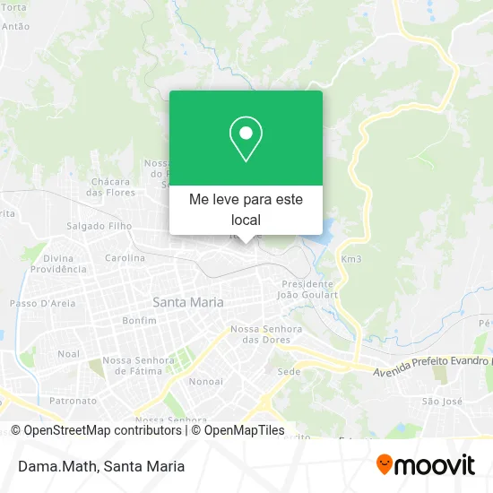 Dama.Math mapa