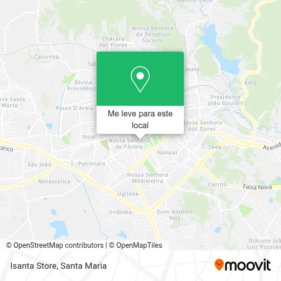 Isanta Store mapa