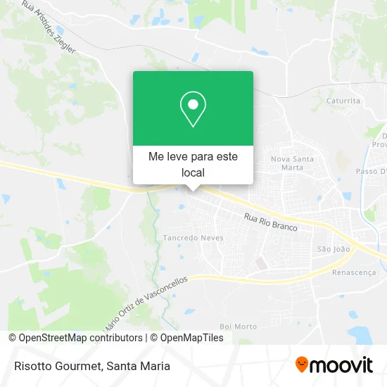 Risotto Gourmet mapa