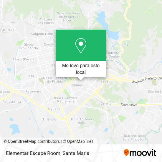 Elementar Escape Room mapa
