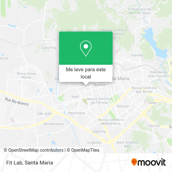 Fit Lab mapa