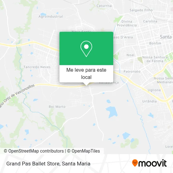 Grand Pas Ballet Store mapa