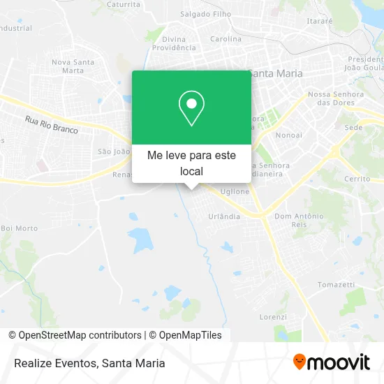 Realize Eventos mapa