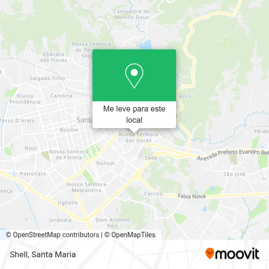 Shell mapa