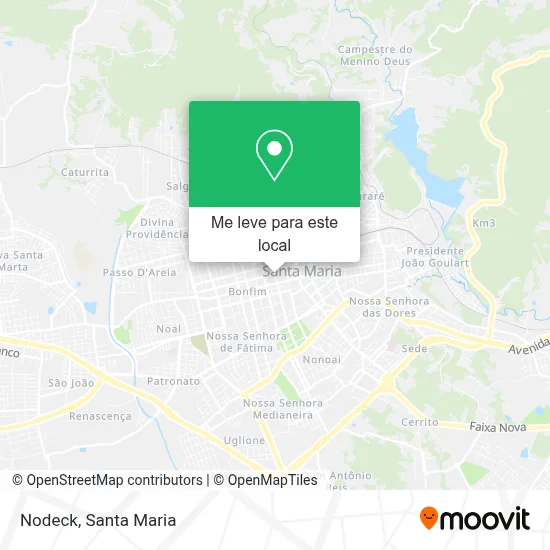 Nodeck mapa