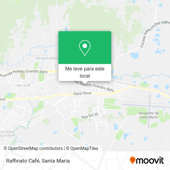 Raffinato Café mapa