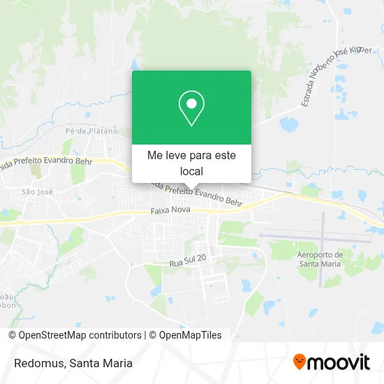 Redomus mapa