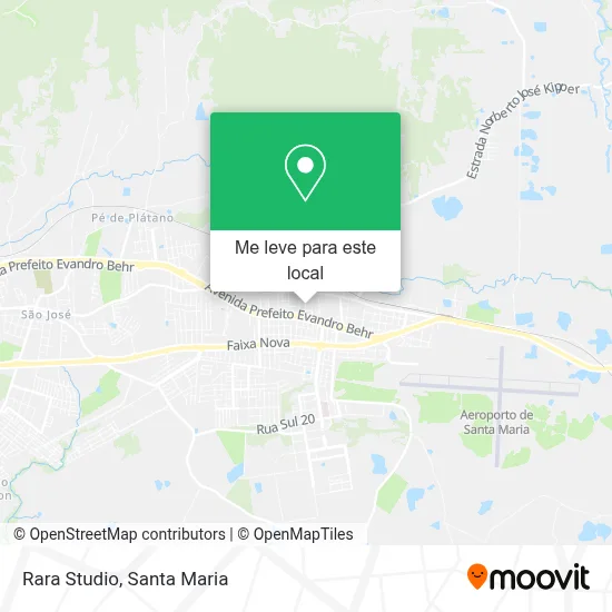 Rara Studio mapa