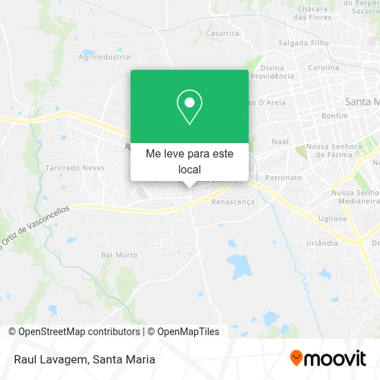 Raul Lavagem mapa