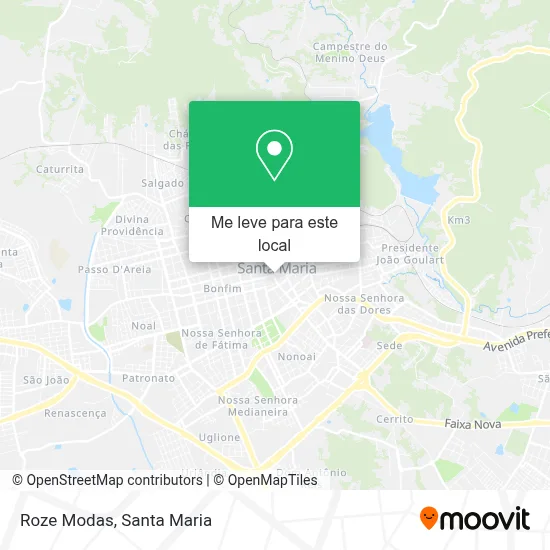 Roze Modas mapa