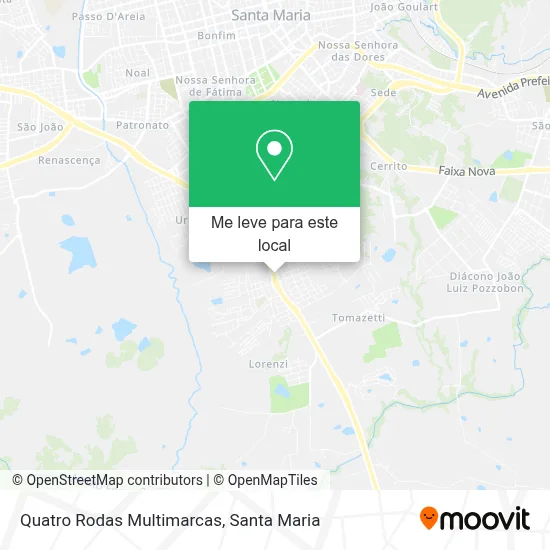 Quatro Rodas Multimarcas mapa