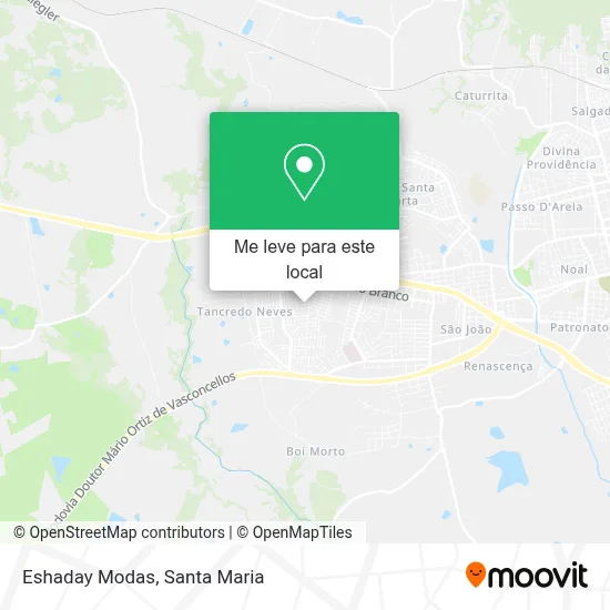 Eshaday Modas mapa