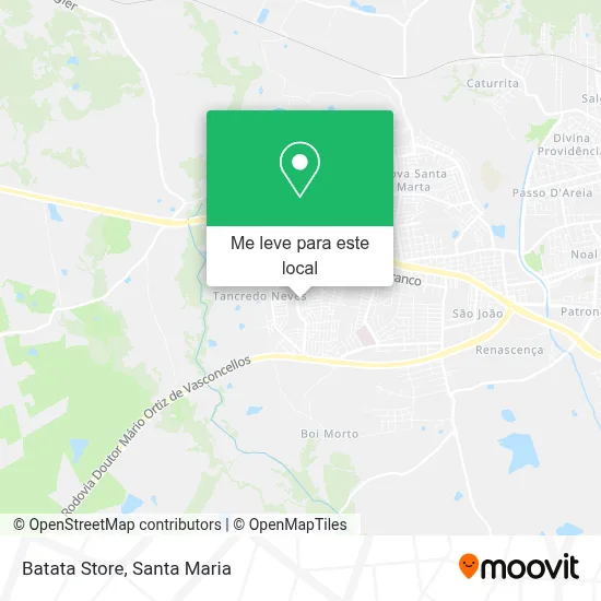 Batata Store mapa