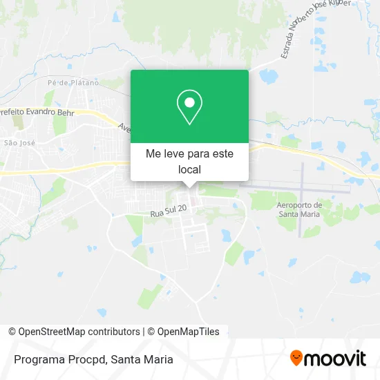 Programa Procpd mapa