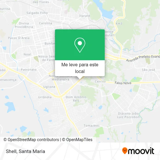 Shell mapa