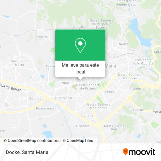 Docke mapa