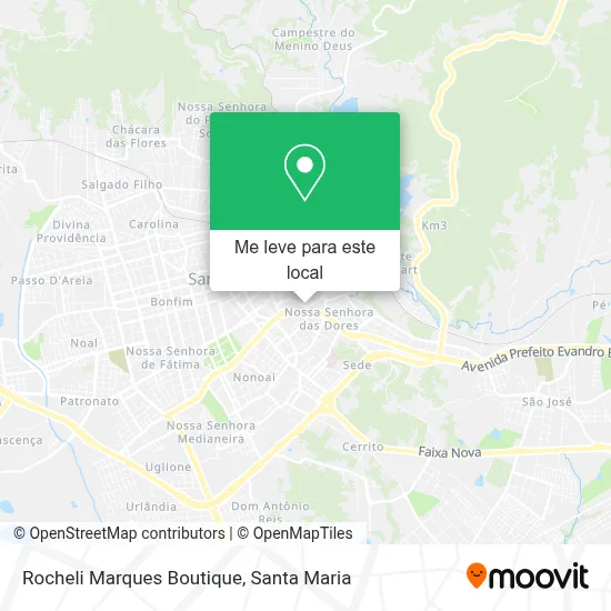 Rocheli Marques Boutique mapa