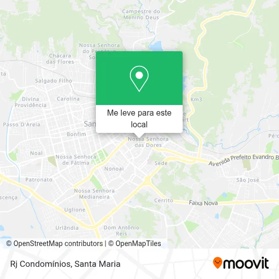 Rj Condomínios mapa