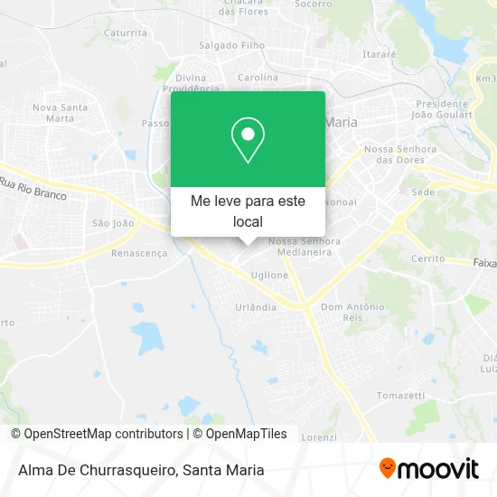 Alma De Churrasqueiro mapa