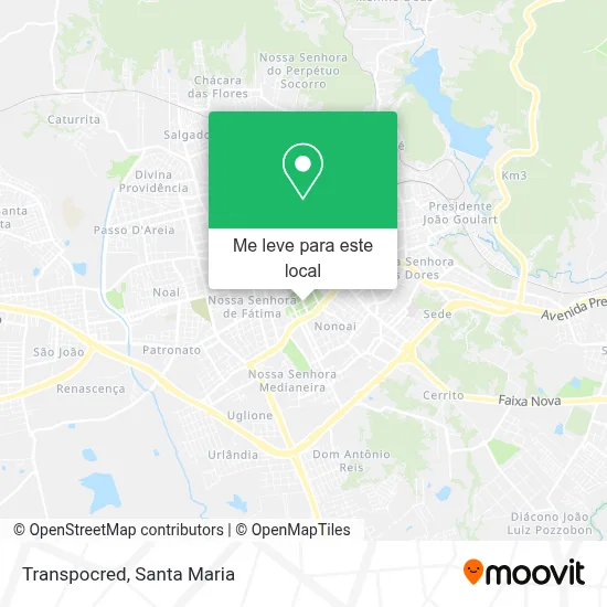Transpocred mapa