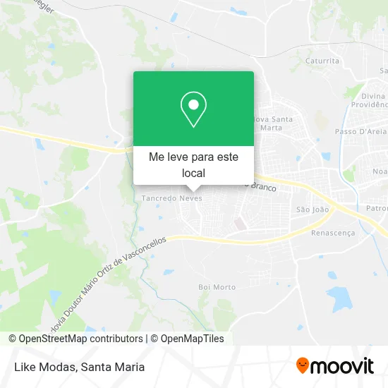 Like Modas mapa