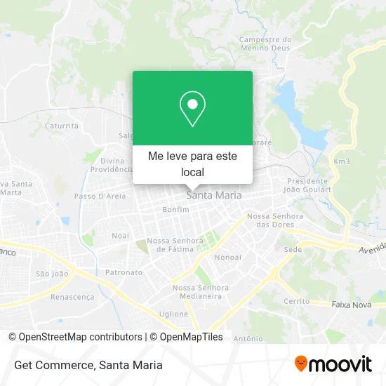Get Commerce mapa