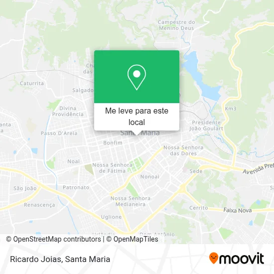 Ricardo Joias mapa