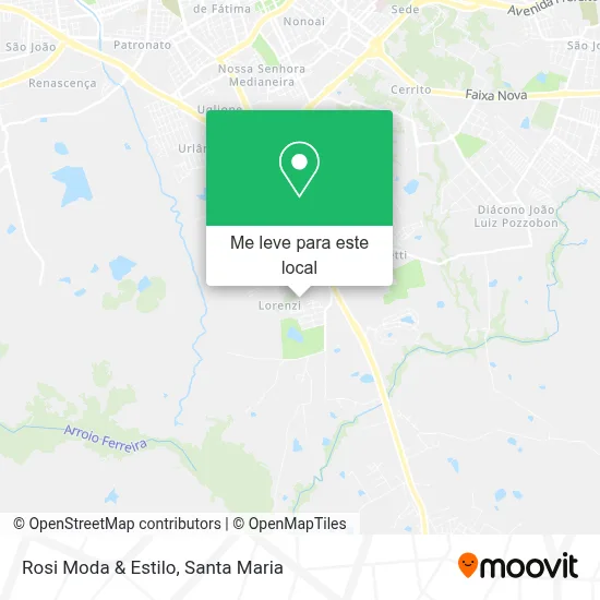 Rosi Moda & Estilo mapa