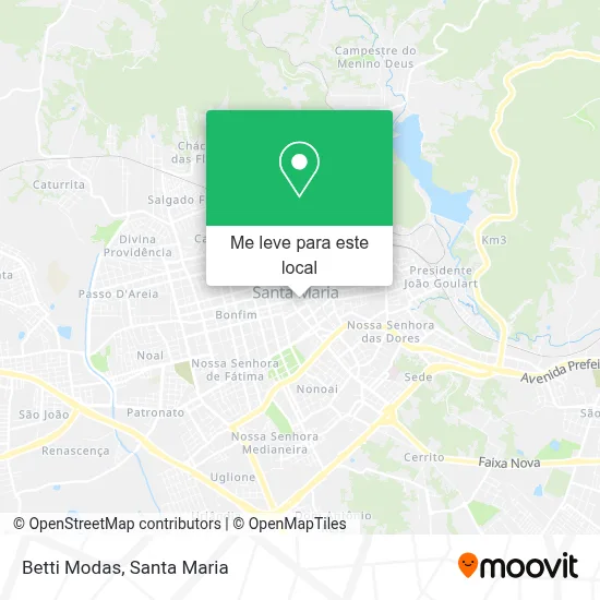 Betti Modas mapa