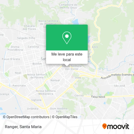 Ranger mapa