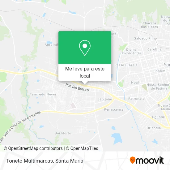 Toneto Multimarcas mapa