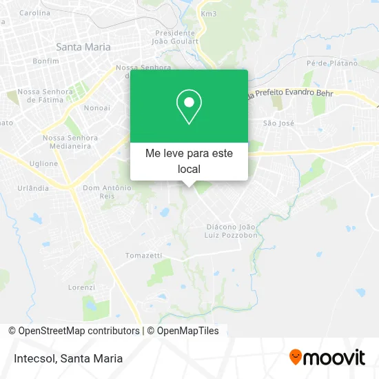 Intecsol mapa