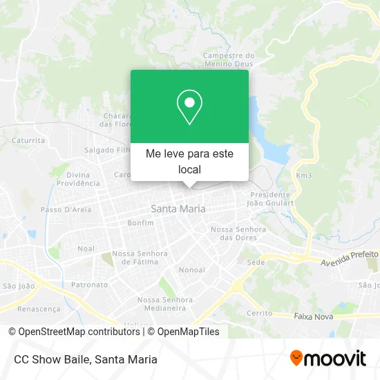CC Show Baile mapa