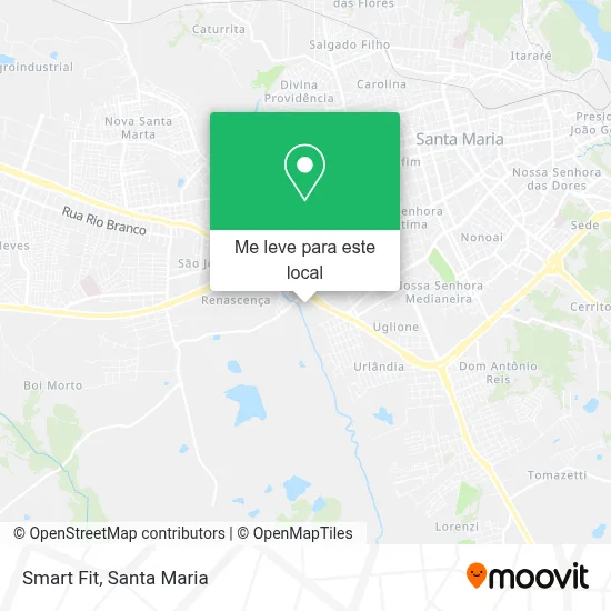 Smart Fit mapa