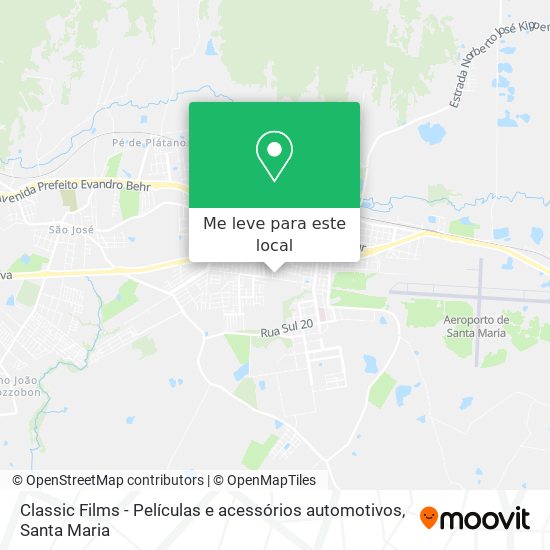 Classic Films - Películas e acessórios automotivos mapa