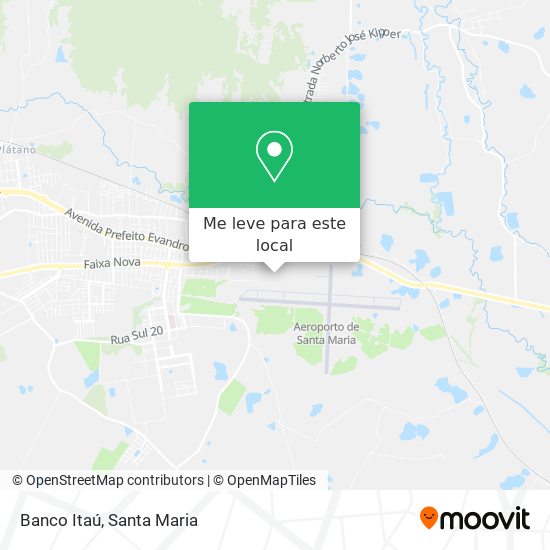 Banco Itaú mapa
