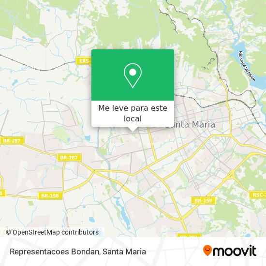 Representacoes Bondan mapa