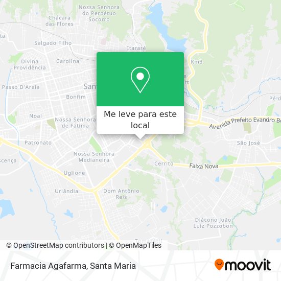 Farmacia Agafarma mapa