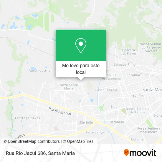 Rua Rio Jacui 686 mapa