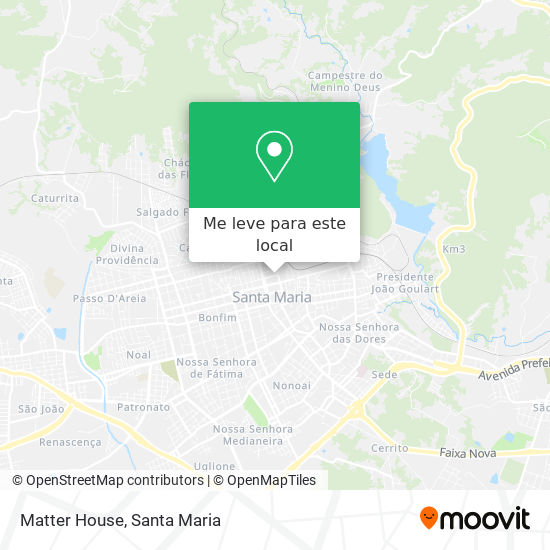 Matter House mapa