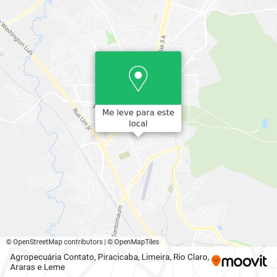 Agropecuária Contato mapa