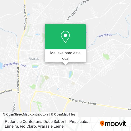Padaria e Confeitaria Doce Sabor II mapa