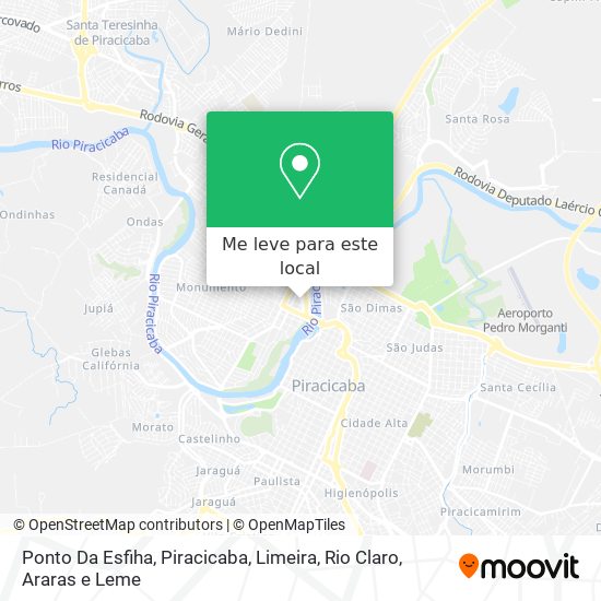 Ponto Da Esfiha mapa