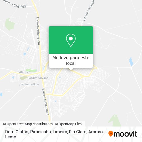 Dom Glutão mapa