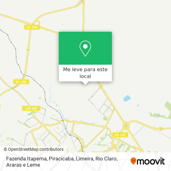 Fazenda Itapema mapa
