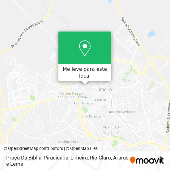 Praça Da Bíblia mapa