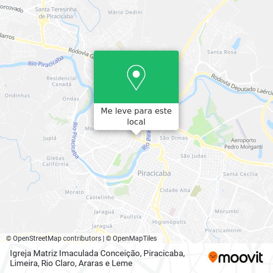 Igreja Matriz Imaculada Conceição mapa